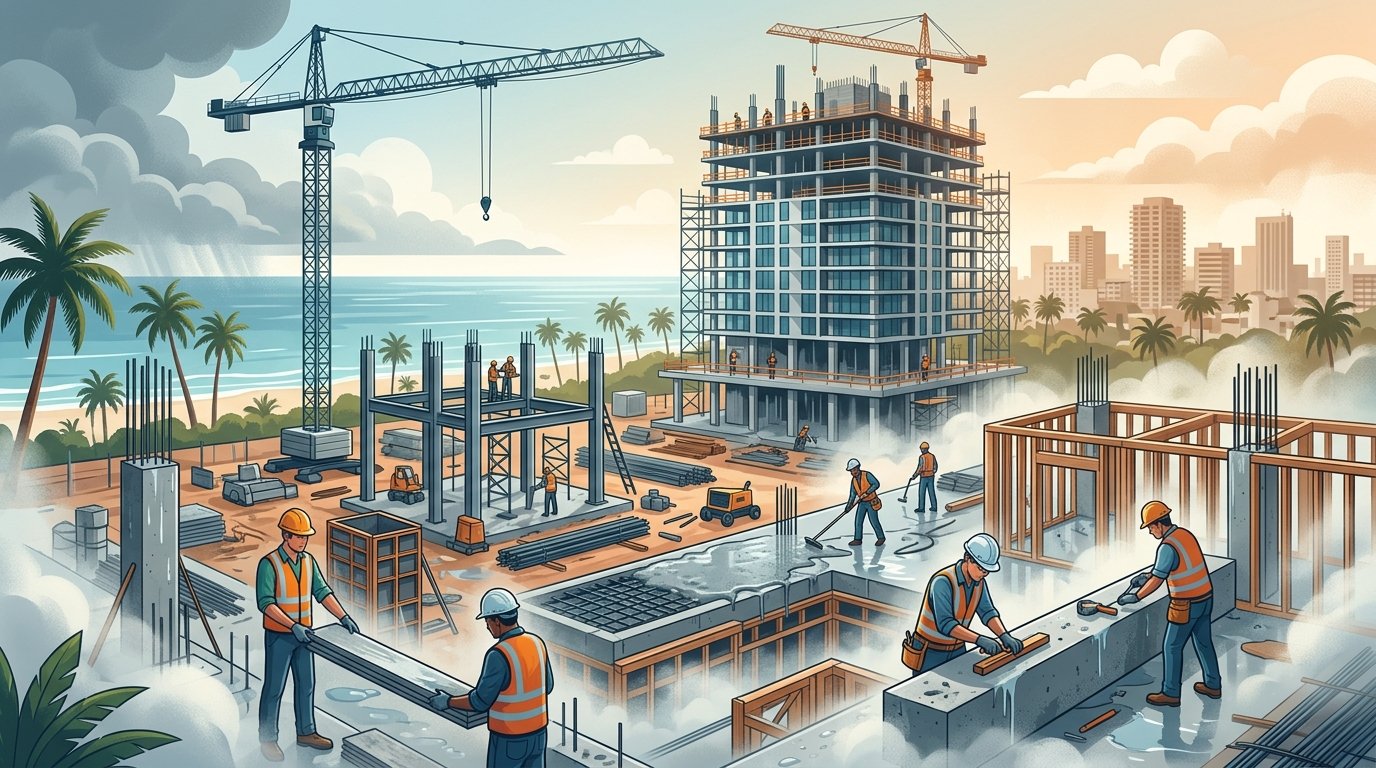 How Humidity Shapes Construction Timelines in South Florida