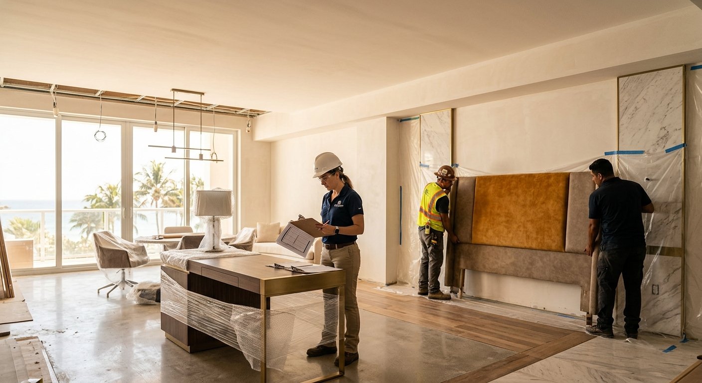FF&E Coordination in Hotel Construction