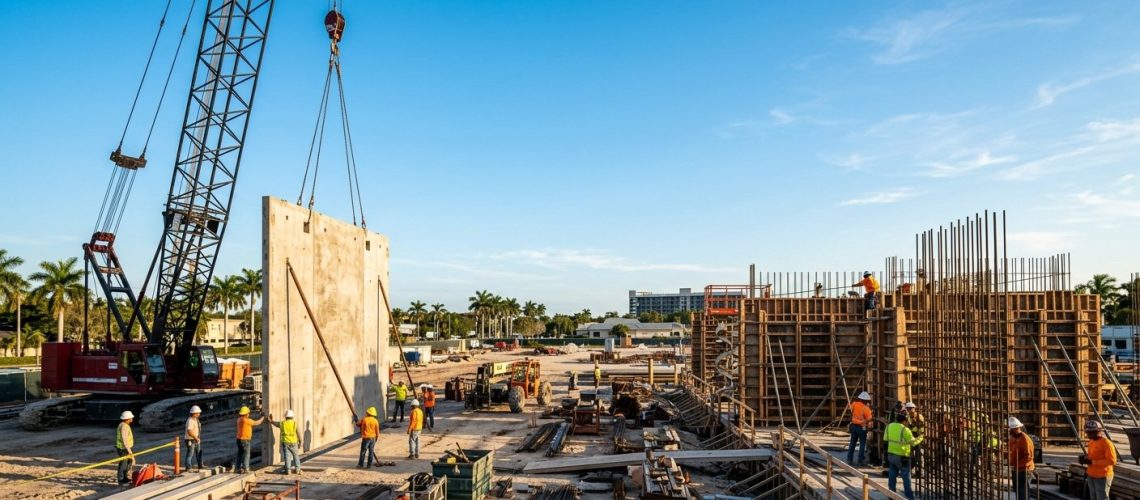 Tilt-Up vs. Cast-in-Place for South Florida Apartments