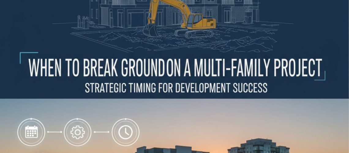 When to Break Ground on a Multi-Family Project